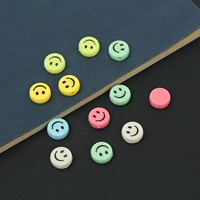 15 мм акриловые улыбающиеся бусины случайный смешанный цвет 10