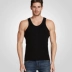 Playboy Men Cotton Vest Kiểu dáng mỏng Chèo dưới Quần thể thao Vest nam Thanh niên Mùa hè thoáng khí - Áo vest áo lót mặc vest nữ Áo vest