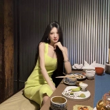 Летнее многоцветное эластичное платье, мягкая длинная юбка, сезон 2021, делается под заказ