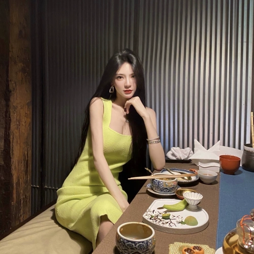 Летнее многоцветное эластичное платье, мягкая длинная юбка, сезон 2021, делается под заказ