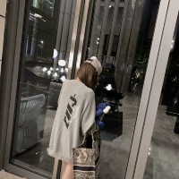 FBB Li Mingxuan Back Printed Whotshirt с длинным рукавом 2019 Новая универсальная повседневная и модная женская топ