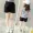 Quần áo trẻ em mùa hè cô gái denim trắng quần short size trẻ em cotton hoang dã đen mỏng bé quần nóng - Quần jean