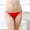 Quần lót nữ gợi cảm màu đỏ trong suốt ren liền mạch đồ lót nóng oi bức eo thấp của phụ nữ t quần thong
