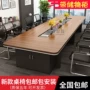 Bảng điều khiển nội thất văn phòng tùy chỉnh bàn hội nghị lớn bàn dài đơn giản, hiện đại - Nội thất văn phòng bàn làm việc cá nhân