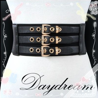 taobao agent Japanese universal dress, belt, punk style, Lolita style