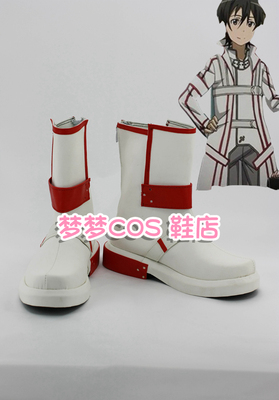 taobao agent No. 1513 Sword Art Online Kirita Kirito Kiriko (Blood League Cavaliers) COSPLAY shoes COS shoes