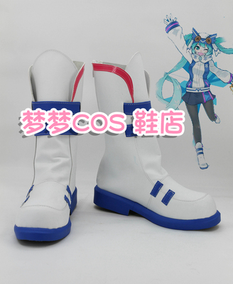 taobao agent Number 2584 Hatsune Miku V Jiajia 2016 snow Hatsune COSPLAY shoes COS shoe anime shoes to customize