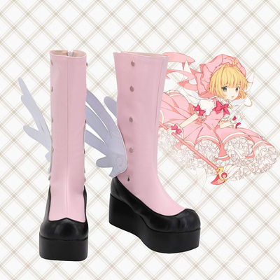 taobao agent 415 Hundred Variable Sakura Magic Card Girl Sakuragi Ben Sakura cos shoes cosplay shoes to customize