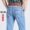 Siêu mỏng cotton apple jeans nam đích thực trung niên lỏng cao eo sâu thẳng mùa hè phần mỏng trung niên quần áo nam hàng hiệu	
