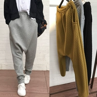 Mùa thu và mùa đông mới dày quần harem chân cotton dày quần cotton ấm áp cộng với quần cotton quần legging nữ