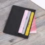 Gói thẻ da nhỏ câm 6 vị trí thẻ đơn giản siêu mỏng cá tính mini gói sáu thẻ da gói thẻ nhỏ ví đựng thẻ minni kháng nước