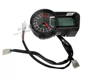 Phụ kiện xe máy Kaidian KD150-FHGEKJ ZL Đồng hồ đo tốc độ LCD chính hãng - Power Meter đồng hồ koso future 125 fi