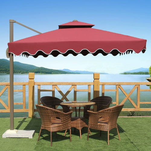 Пляжный зонтик для отдыха на солнечной энергии, 3м