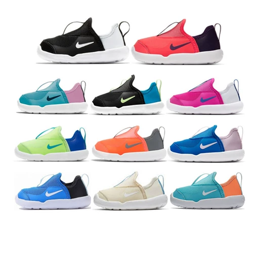 Nike, осенние эспадрильи, легкие дышащие кроссовки для раннего возраста, официальный продукт, подходят для весны и осени, 1-3 лет, мягкая подошва