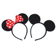 Ngày thiếu nhi Ngày trẻ em Mickey Chuột Minnie Headband Mickey biểu diễn buổi hòa nhạc Bow Bow - Sản phẩm Đảng / Magic / Hiệu suất
