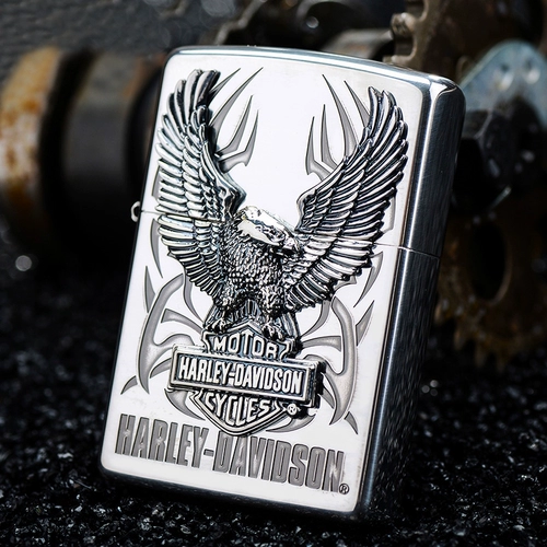 Zhibao Zippo Ligher Harley Show Wing Eagle HDP-07 Harley Big Eagle Японское издание Harley Resurrection Eagle Starker