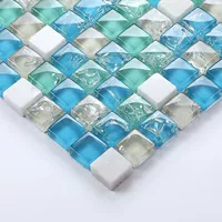 Ледяной трещины синий