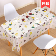 Vải nhỏ tươi khăn trải bàn bàn hình chữ nhật bàn cà phê bàn ​​chống thấm nước chống nóng bảng mat dầu-bằng chứng dùng một lần PVC khăn trải bàn