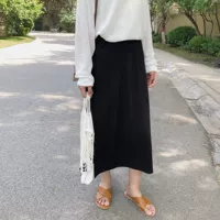 Váy thun mới đa năng của Hàn Quốc - Váy chân váy chữ a ngắn đẹp