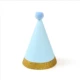 Голубая грубая шляпа шар