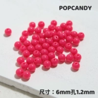 6 мм Rose Red 100 штук