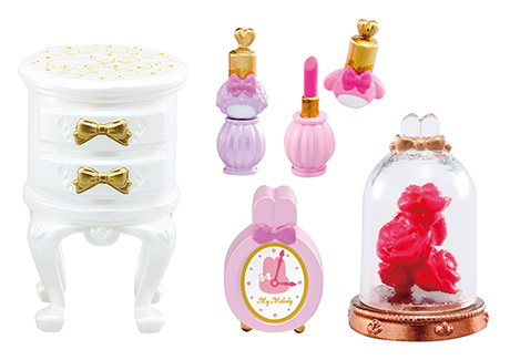 8 ᦇ Limited To 1 Shotgoods in stock re-ment  RE-MENT sanrio  Merlot Of Cosmetics dresser Perfume Box egg