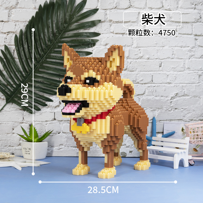 ApricotLego tiny granule Assembly Building blocks children male girl adult High difficulty Disney Xingdailu Puzzle Toys