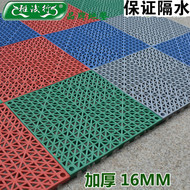 Lớn dày PVC mosaic phòng tắm phòng tắm chống trượt tầng mat nhà vệ sinh phòng tắm phòng tắm phân vùng pad