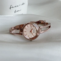 Металлический браслет, брендовые высококачественные маленькие модные расширенные часы, простой и элегантный дизайн