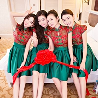 Китайская зеленая короткая модель