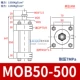 Thanh giằng Xi lanh thủy lực hai chiều Xi lanh nhẹ MOB 32/40/50/63/80/100-50/150/200LB-FA