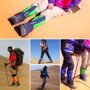 Tuyết bộ ngoài trời sa mạc không thấm nước thoáng khí tuyết giày bìa chàng trai và cô gái sand-proof xà cạp foot bìa đi bộ đường dài thiết bị leo núi