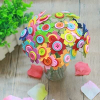 Giáo dục cho trẻ em đồ chơi làm việc nút hoa diy sáng tạo nguyên liệu handmade gói giáo viên món quà ngày đồ chơi nấu ăn