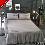 Rắn giường ngủ váy bedspread lập một đơn mảnh chúa Hàn Quốc nhóm giường Summer Simmons doanh nghiệp giường giường tấm bìa 1,8 mét - Váy Petti