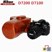 Nikon Nikon D7200 D7100 SLR túi máy ảnh bao da đặc biệt bảo vệ tay áo vai túi máy ảnh - Phụ kiện máy ảnh kỹ thuật số