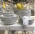 IKEA mua trong nước dao kéo De Nora 18 bộ bát cơm sâu đĩa nông đĩa đĩa gia dụng - Đồ ăn tối Đồ ăn tối