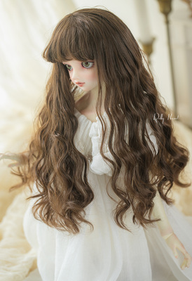 taobao agent [Dolly Planet] BJD/SD imitation horse-haired wig super soft silk/soft silk QQ-84 Qi Liu Hai