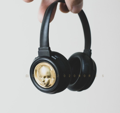 taobao agent [White Zero Humanoid] BJD/SD 3 -point baby uses size clue headset/earmuffs