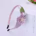 Trẻ em Hàn Quốc headband cô gái công chúa đầu hoa kẹp tóc em bé ren nhăn tóc kẹp đầu thẻ phụ kiện tóc mới bao bọc tài liệu Túi thông tin xác thực