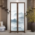 Tùy chỉnh 
            màn hình tối giản hiện đại phòng khách vách ngăn tường lối vào cửa hiên nhà gấp di động mới kiểu Trung Quốc chặn gỗ rắn sáng sang trọng Màn hình / Cửa sổ