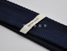 Perry Ellis Галстук вязаный галстук 6cm Тибетский синий