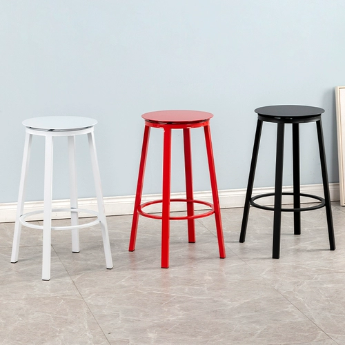 Nordic Fashion Bar Revolver Bar Стол высокий стул кофе -ресторан декоративный стул повседневный стул