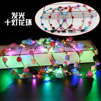 Красочное кольцо из десяти цветов фонаря