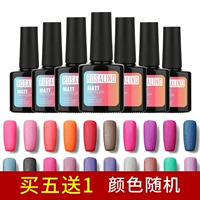 ROSALIND Sơn Móng Tay Keo Màu Chà Làm Móng Tay Nail Polish Keo Kéo Dài Môi Trường Phototherapy Keo 10 ml nail màu xanh