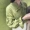 Hồng Kông-hương vị sang trọng Hàn Quốc tính khí vòng cổ với phun tay áo phụ nữ hoang dã lỏng tay dài tay áo mỏng áo sơ mi 	mẫu áo sơ mi dài tay nữ đẹp	