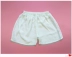 Đặc biệt mùa hè quần lót của phụ nữ dâu tằm lụa đen và trắng quần short ba điểm cộng với kích thước quần lụa chống chói an toàn - Quần tây thường Quần tây thường