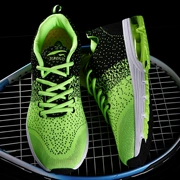 Vận chuyển vớ chính hãng giày quần vợt nam mùa thu mới đặc biệt hấp thụ sốc mặc breathable giày quần vợt bay dệt giày thể thao