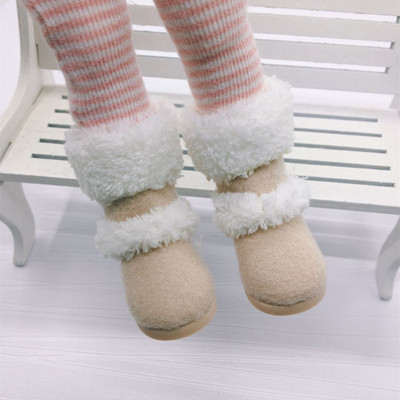 taobao agent BJD6 doll six -point shoes, baby shoes, winter SD doll snow boots 6 points, warm shoes worn in winter