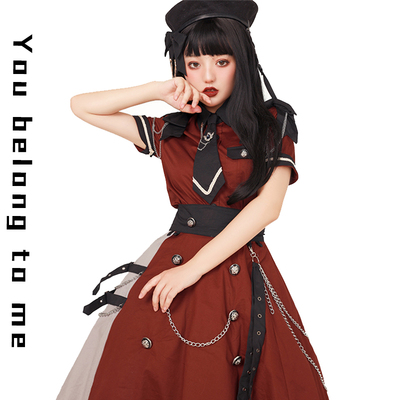 taobao agent Genuine pleated skirt, Lolita style, Lolita OP