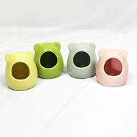 Nuochen Hamster Ceramic Gons Gest Lummer Hegster Охлаждение гнезда гнездо керамическое гнездо керамическое гнезда продукты игрушки